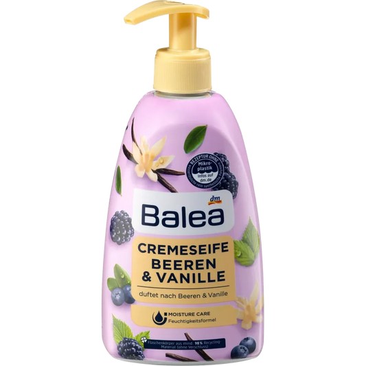 Balea Savon Pour Les mains Fruits Rouges et Vanille